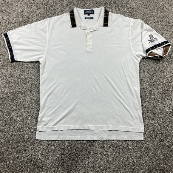 Other - St Andrews Links Shirt Size Large Tartan Collection Polo Golf The Old Course Men